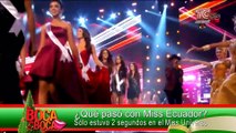 ¿Qué pasó con Miss Ecuador? Sólo estuvo 2 segundos en el Miss Universo