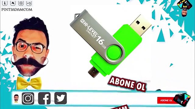 A101 HI-LEVEL SMART USB BELLEK MICRO SD KART 16 GB-32 GB DETAYLI ILK BAKIS- PINTI AKTUEL INCELEME -