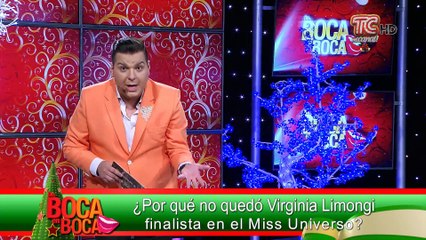Part 3 - ¿Por qué no quedó Virginia Limongi finalista en el Miss Universo?
