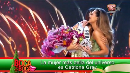La mujer más bella del universo es Catriona Gray