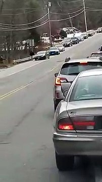 Un couple filme la police poser une herse pour stopper un fuyard et c'est le drame