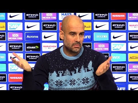Pep Guardiola Embargoed Pre-Match Press Conference - Manchester City v Everton - Premier League