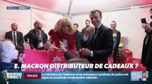 Emmanuel et Brigitte Macron jouent les Pères Noël - ZAPPING ACTU DU 20/12/2018