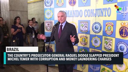 Brazil’s Temer Slapped With Corruption