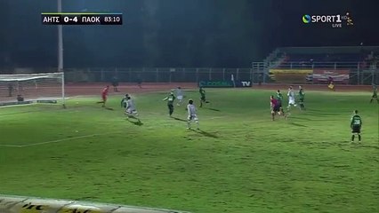 0-5 Aleksandar Prijović Second Goal - Aittitos Spata vs PAOK 20.12.2018 [HD]