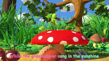 The Ant and the Grasshopper - CoCoMelon Nursery Rhymes