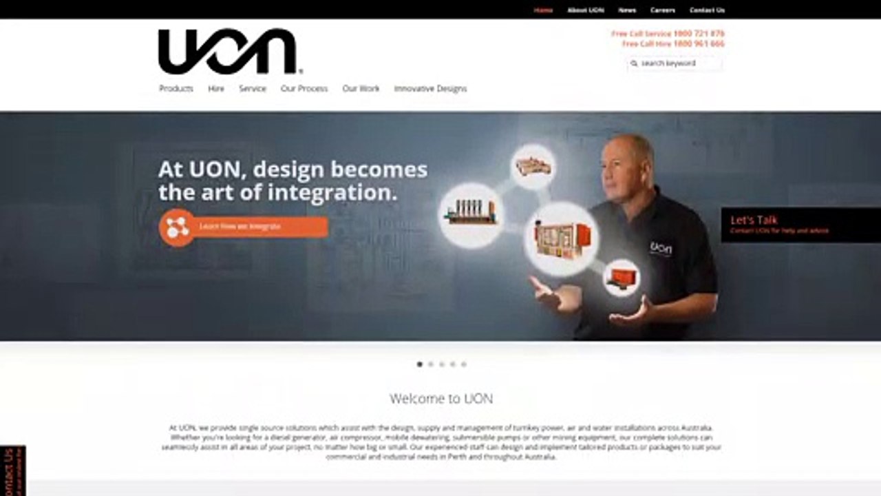 Website Preview - UON