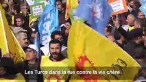 Turquie: manifestation pour de meilleures conditions de vie