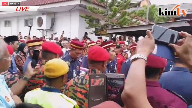 LIVE: Sekitar pengebumian jenazah Adib di Kedah
