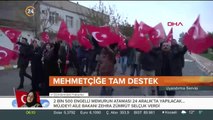 Mehmetçik'e destek verdiler