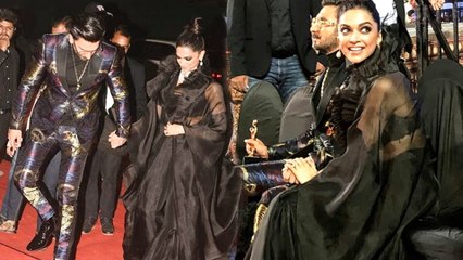 Deepika Padukone Ranveer Singh BEST MOMENTS From Star Screen Awards 2018