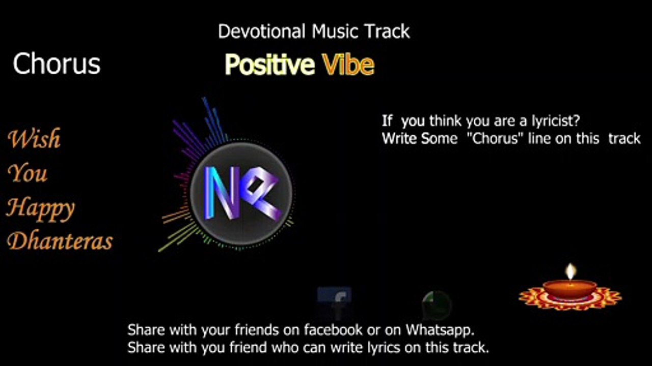 Positive Vibe (Wish you happy Dhanteras) Devotional Music track [ Free Download ]