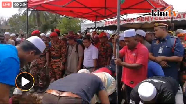 LIVE: Sekitar pengebumian jenazah Adib di Kedah