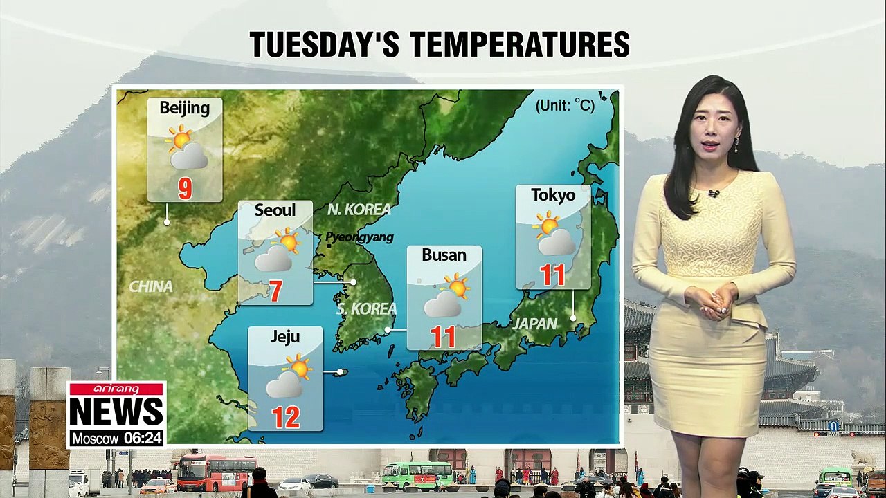 Higher than average temperatures, dust in some parts _ 121818
