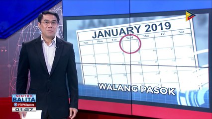 Pasok sa mga tanggapan ng gobyerno sa January 2, suspendido