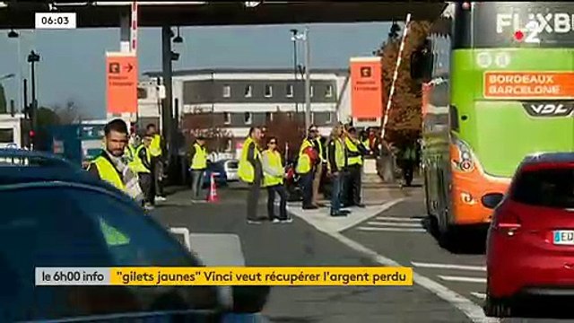 Vinci autoroutes veut récupérer l'argent des péages perdus pendant le mouvement des gilets jaunes