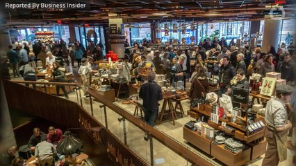 Starbucks Opens Reserve Roastery In New York