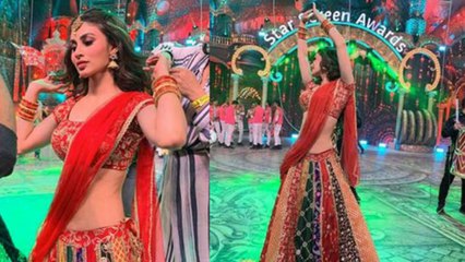 Mouni Roy looks sassy as she shares a glimpse from her dance at Star Screen Awards 2018 | Boldsky