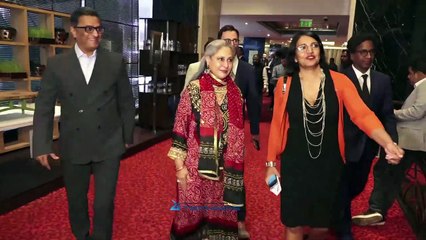 Jaya Bachchan, Kalki Koechlin At 2nd Indo French Meeting Film Industry Culture Exchange