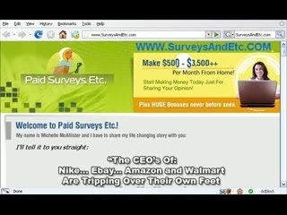 Paid Surveys Etc