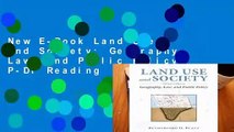 New E-Book Land Use and Society: Geography, Law, and Public Policy P-DF Reading