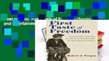 Best product  First Taste of Freedom (Sports and Entertainment) - Robert Turpin (author)