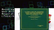 Readinging new Land Use Planning and Development Regulation Law (Hornbooks (Paperback)) free of