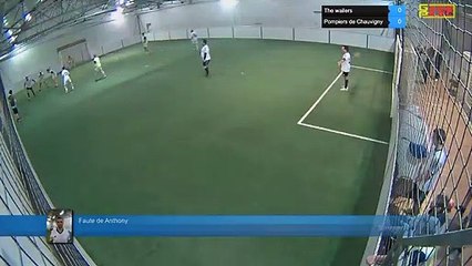 Faute de Anthony - The wailers  Vs Pompiers de Chauvigny  - 17/12/18 20:00 - Ligue A
