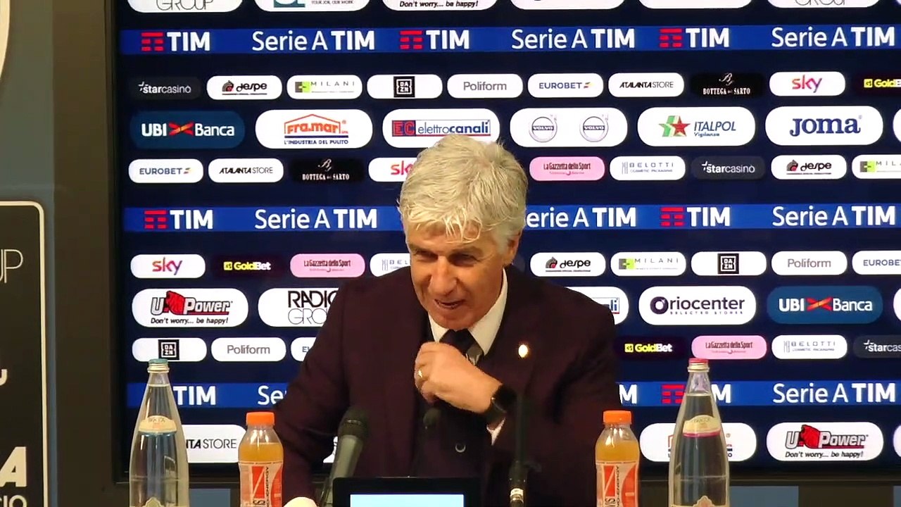 ATALANTA-LAZIO, LA CONFERENZA POST GARA DI GASPERINI