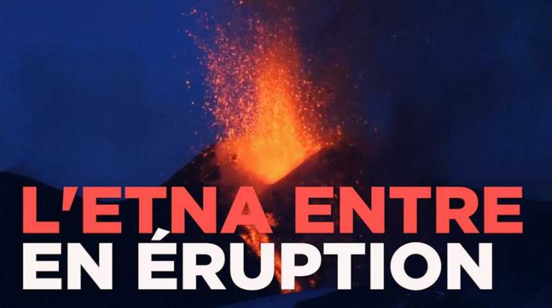 Italie : le volcan Etna se réveille - Vidéo Dailymotion