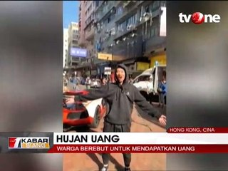 Heboh Hujan Uang di Hong Kong