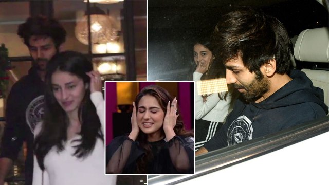 Ananya Pandey enjoys Dinner with Kartik Aryan; Watch video | FilmiBeat