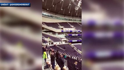 Le nouveau stade de Tottenham vu de l’intérieur