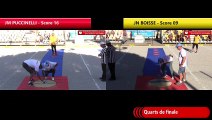 Nyons 2018, Tir de précision phases qualificatives :  JM PUCCINELLI vs JN BOISSE