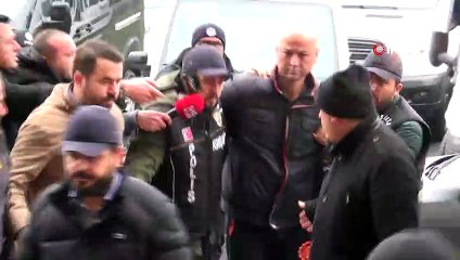 Papağana işkence ettiği görüntüleriyle tepki toplayan Murat Özdemir İstanbul Adliyesi'ne getirildi