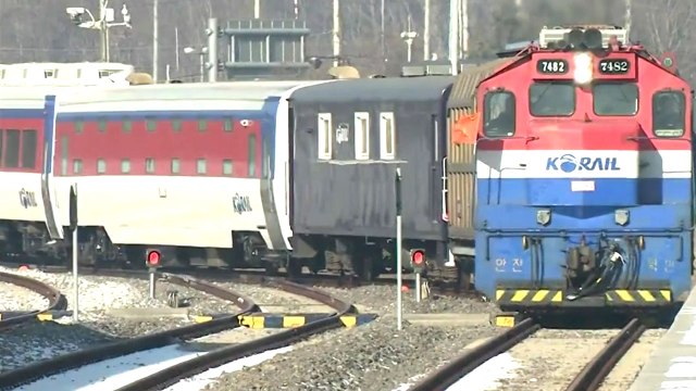 공동조사 열차 귀환...종단 철도 첫 걸음 / YTN