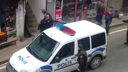 Rize'de Polis-Şüpheli Kovalamacası Kamerada
