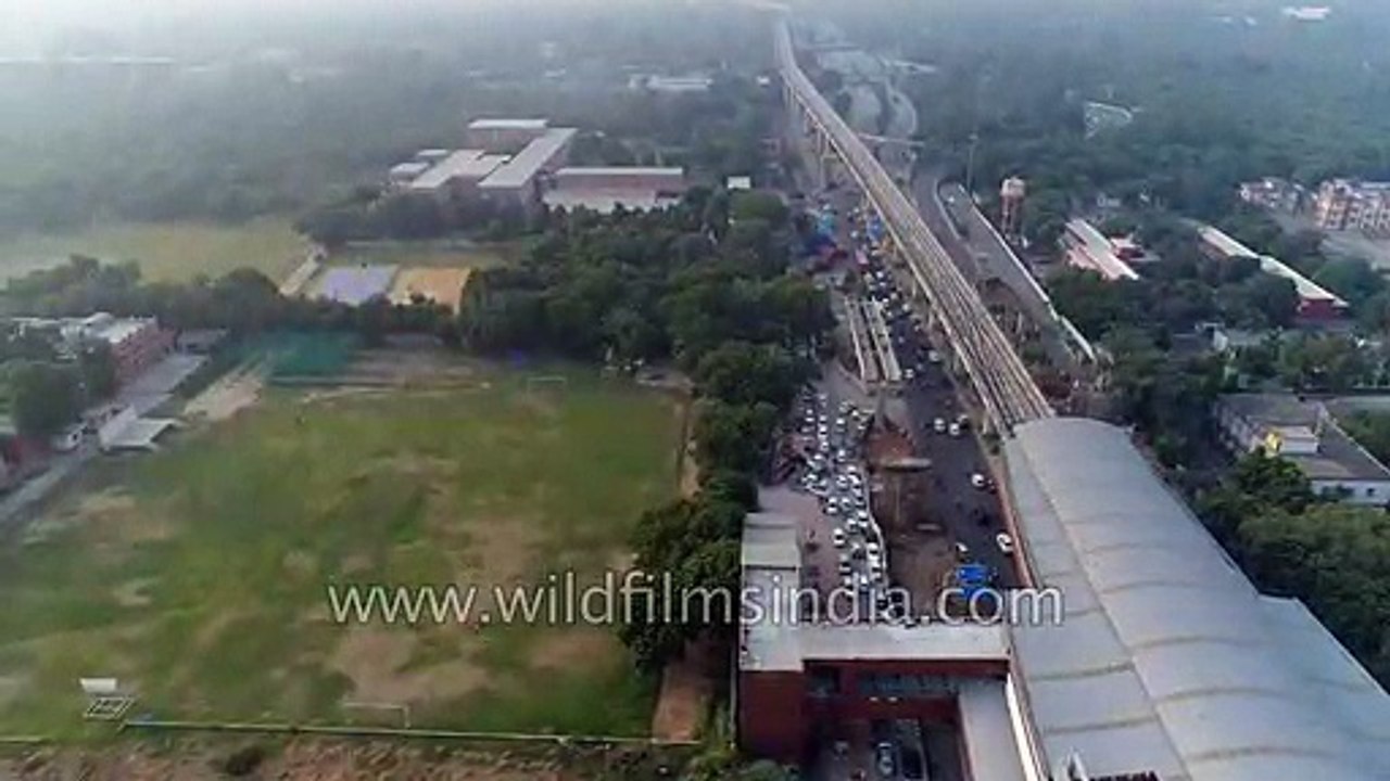 Dhaula Khan- Fly over Delhi busiest traffic intersection