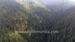 Valley of Gada Ghusaini in Himachal- aerial view