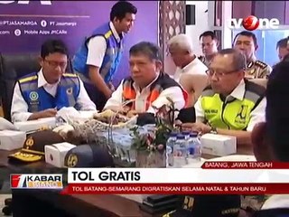 Tol Batang-Semarang Gratis Selama Natal dan Tahun Baru