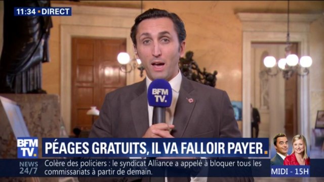 Vinci se trompe. Aubert (LR) juge malvenu de venir taxer les automobilistes qui ont bénéficié des péages gratuits