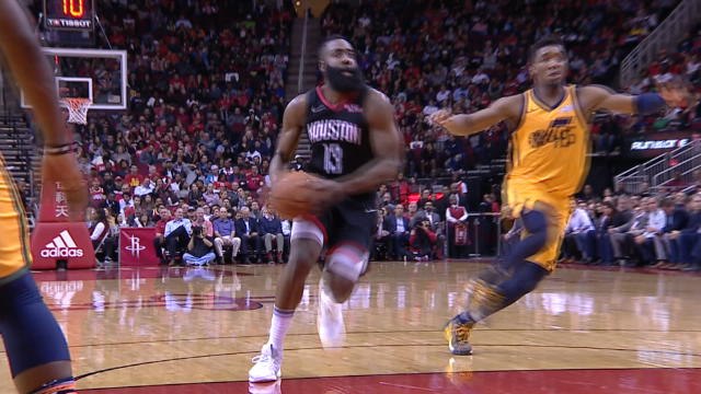 Harden nets 47 points to power Rockets past Jazz