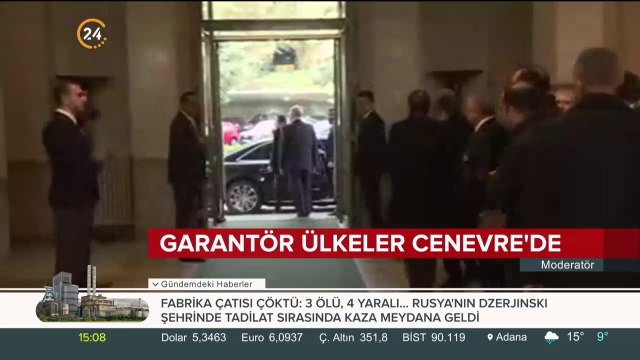 Garantör ülkeler Cenevre'de