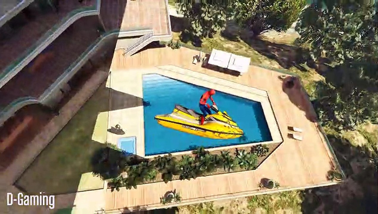 GTA 5 Water ragdolls | SPIDERMAN Jumper/Falls Compilation ep.22 (Euphoria physics Funny Moments)