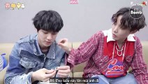 [Vietsub] [BANGTAN BOMB] Jin & j-hope Play with Earrings - BTS (방탄소년단)