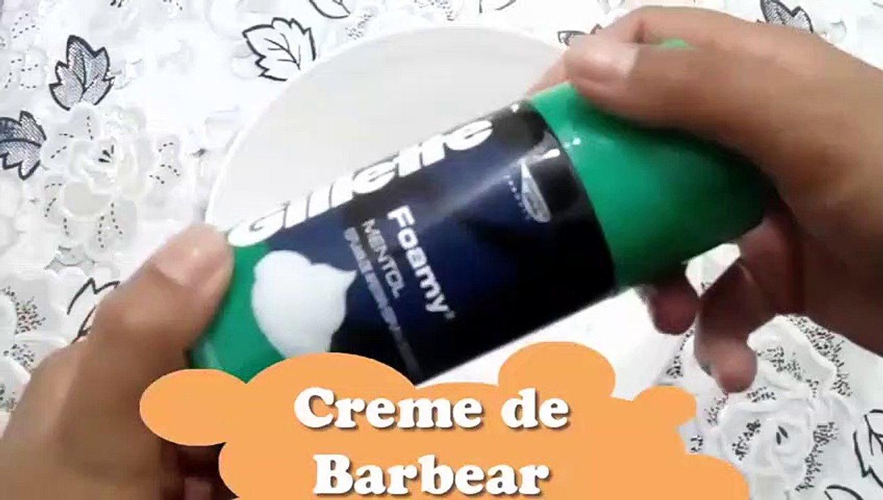 COMO FAZER AMOEBA FLUFFY SLIME SUPER FÁCIL EM CASA