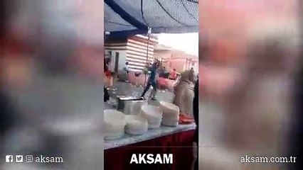 Böylesi görülmedi... Bir anda saldırdılar