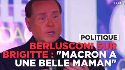 Berlusconi : "Macron a (pour épouse) une belle maman, qui l'a porté au bras quand il était petit"