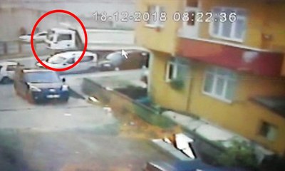 Anne ve kızının ölümüne sebep olan feci kaza kamerada