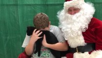 Boy Bursts Into Happy Tears When Santa Surprises Him With A Cat